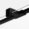 NEW TRENDY Kabina prysznicowa REFLEXA BLACK 1D prostokątna L 80x70x200 szkło czyste 6mm Active Shield 2.0 EXK-4912